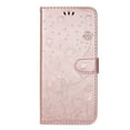 thumbnail image 2 of SaniMore for Samsung Galaxy A23 5G 6.6" 2023 Case, PU Leather Skin with Embossed Cat Flip Magnetic Cover Card Slots Kickstand Detachable Lanyard Full Around Wallet Case For Galaxy A23 5G, Rosegold, 2 of 15
