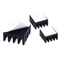 8pcs Black Aluminum Heatsink Cooler Cooling Kit For 3 Pi 2 Pi Model 8pcs-black-aluminum-heatsink-cooler-cooling-kit-for-3-pi-2-pi-model
