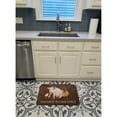 thumbnail image 3 of Carolines Treasures SB3083RUG Welcome to the Farm with the pig and chicken Machine Washable Memory Foam Mat 19 X 27", 3 of 4