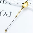 thumbnail image 6 of Beaded Long Handle Coffee Spoon for Ice Cream Mixing, Dessert Parlor Decor & Kitchen, 6 of 8