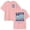 Light Pink, variant on Girls Love Like Jesus Christian T-Shirt, John 13:34 Casual Crewneck Tee for Teens Hot Pink 130