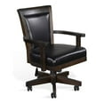 thumbnail image 3 of Home Square Game and Dining Table Set with Gaming Table and 4 Chairs in Tobacco, 3 of 20