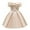 Rose Gold, variant on TBWNWG Elegant Off Shoulder A Line Party Dress for Girls Casual Flowy Childrens formal Attire,Sizes 3-4 Years