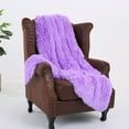 thumbnail image 4 of Faux Fur Luxury Throw Blanket, Double Side Soft Fluffy Shaggy Fuzzy Blanket for Couch Sofa Bed (51" x 63"), 4 of 6