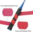 thumbnail image 3 of Tennis Badminton Racket Overgrip Non-Slip Sweatband Drumstick Tape, Red 10 Pack, 3 of 6