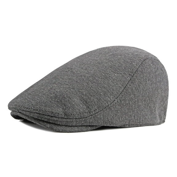 WCJM MaleMen Cotton Newsboy Cap Soft Fit Cabbie Hat GY1
