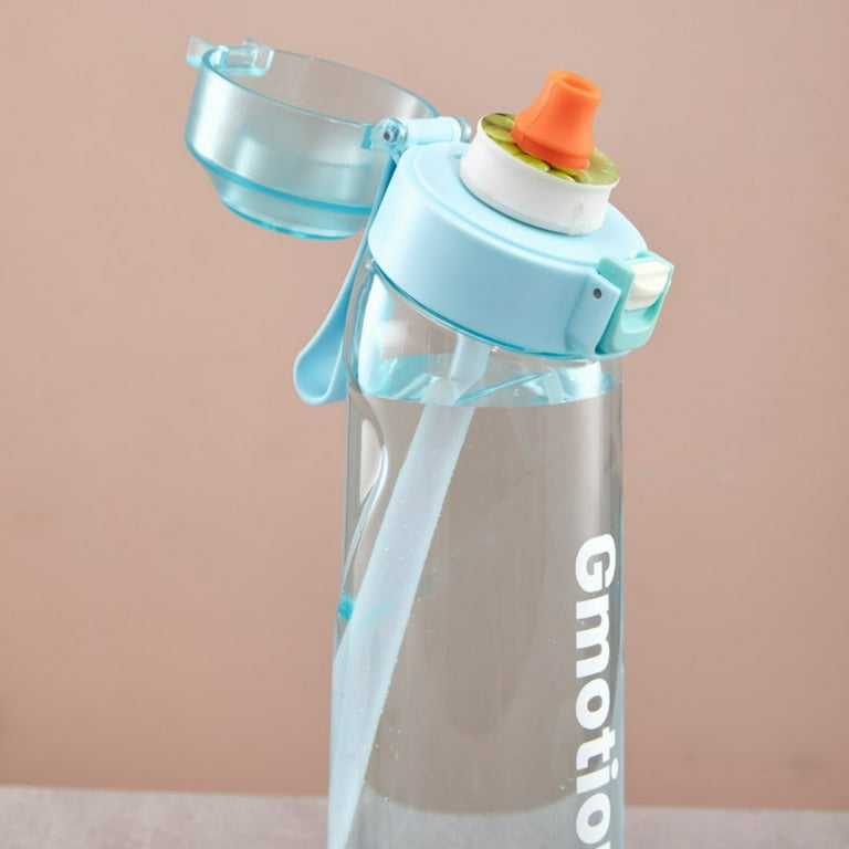 Outdoor Children Direct Drink with Hook String Bounce Cover Travel Joy with  Cola Taste Pods Fruity Extract Ring 0 Sugar Joy 650ML Flavour Water Bottle