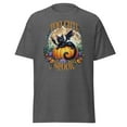 thumbnail image 6 of Too Cute to Spook Halloween Cat Pumpkin Graphic Tee, Unisex Cotton Shirt, Sizes S-3XL, 6 of 9