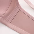 thumbnail image 6 of LLYWEY Women Plus Full Coverage Wireless Bras Hook & Eye Closure Push up Padded Bras No Underwire, 6 of 7