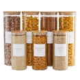 thumbnail image 4 of Talented Kitchen Labels for Storage Bins - Water-Resistant Food Container Stickers - Vinyl Jar Labels with Gold Text - Preprinted Pantry Container Stickers - 2.5 x 2.5 in, Pack of 144, 4 of 8