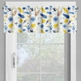 thumbnail image 2 of Ambesonne Yellow Bird Window Valance, Exotic Toucans Leaves, 54" X 12", Multicolor, 2 of 5