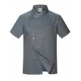 thumbnail image 1 of Manga Corta Uniforme Chef Cocina Gastronomia Moda, 1 of 6