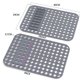thumbnail image 5 of Almohadilla Protectora Para Fregadero Almohadilla de drenaje de silicona Resistencia al calor Platos Fregadero Estera para Bar Mesa Cocina (Gris), 5 of 8