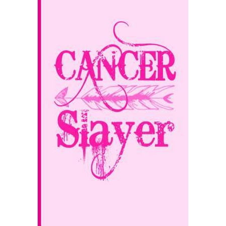 Cancer Slayer : Cancer Gifts For Women Breast Cancer Gifts To Write In For Best Mom to Beat Cancer Pink Design Boho Arrow & Hot Pink Ribbon Love Notebook 6