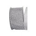 thumbnail image 2 of JAM Paper Christmas Silver Nylon Mesh Ribbon, 1.5in x 10yd, 1 Pack, 2 of 4