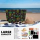 thumbnail image 5 of Easygdp Pineapples Bolsa de Viaje de Playa de Gran Capacidad, Bolsa Tote Perfecta para la Playa, Escapadas de Fin de Semana y Viajes, 5 of 7