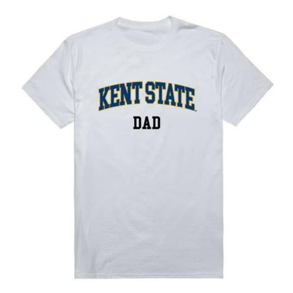 W Republic 548-128-WHT-01 Kent State University College Dad T-Shirt, White - Small