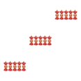 thumbnail image 2 of Ounissouiy Paquete de 5 bolas de dulces de Navidad que cuelgan las decoraciones navideñas DIY Art Tree Wall Pendant Atmósferas Ornament Home Type1 NO1, 2 of 6