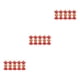 thumbnail image 4 of sweethay 5 unids/caja bola de dulces de Navidad decoraciones navideñas colgantes DIY arte árbol pared colgante atmósferas ornamento Type1 NO1, 4 of 6