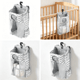 thumbnail image 5 of XIBUFE 2026 New Hanging Baby Diaper Caddy Organizer,Diaper Stacker,Baby Crib Hanging Classified Storage Bag Organizer for Changing Table,Crib,Playard Or Wall&Nursery Organization, 5 of 7