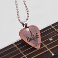 thumbnail image 2 of DQrwqpou Accesorio Instrumento Púa Guitarra Aleación Zinc para Guitarra Metal (cobre Rojo), 2 of 9