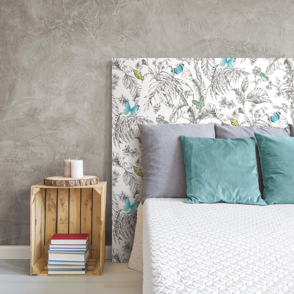 Butterfly Sketch Peel and Stick Wallpaper