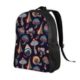 thumbnail image 2 of Fotbe Mushroom Doodle Travel Laptop Backpack, Business Slim Sturdy Laptops Backpack, Water Resistant College School Computer Bag Gift for Men & Women Fits 15.6 Inch Notebook, 2 of 8