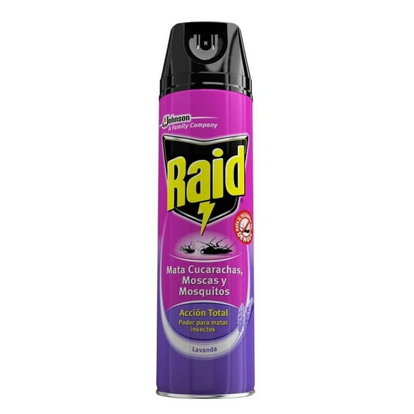 Insecticida en Aerosol Raid Aroma Lavanda 400ML
