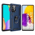 thumbnail image 4 of Funda de teléfono para Samsung A72 de Uso Rudo Shockproof + Cristal 9D, 4 of 5