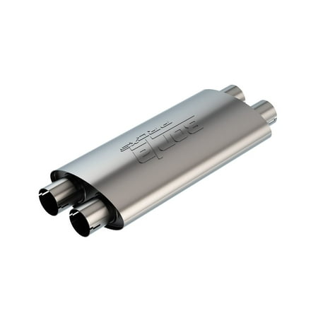 Borla Universal ProXS Muffler - Oval Dual/Dual Inlet/Outlet 2.5in Tubing 19inx4inx9.5in Case