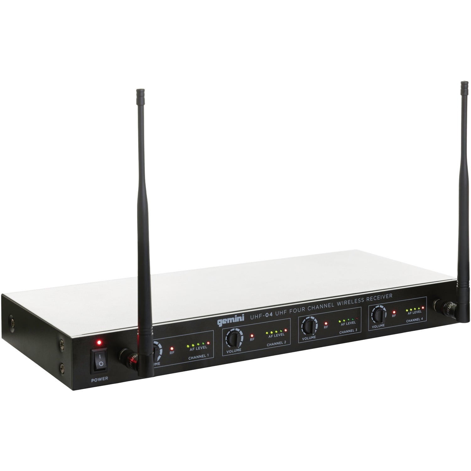Gemini Uhf-04hl-s1234 Uhf-04hl 4-channel Headset/lavalier Microphone System