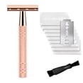 thumbnail image 2 of EXLEAF 2026 New Double Edge Safety Razor for Women,With 10 Pcs Safety Razor Blades Single Blade Razor Reusable Travel Essentials Women Razor for Shaving,Travel,Skincare,Personal Care, 2 of 7