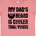 thumbnail image 4 of Inktastic My Dad's Beard is Cooler Than Yours Boys Baby T-Shirt, 4 of 5