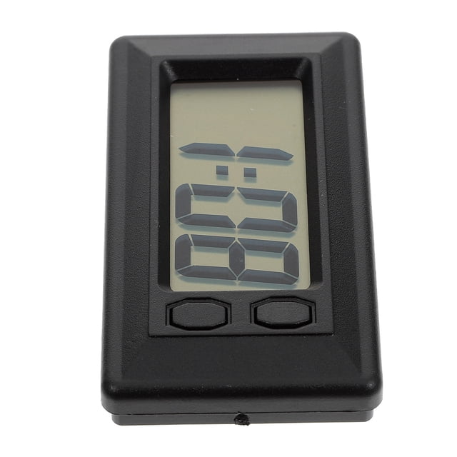 RENACLIPY Digital Negro Para Y Hogar Con Material Plástico Resistente Y Pantalla Clara