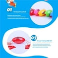 thumbnail image 2 of Juguetes al aire libre Yuarrent para niños pelotas de velocidad elásticas con mango rojo, 2 of 6