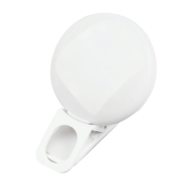 Miangastore 1ensemble Lampe Selfie Blanche Portable Led pour Téléphone Mobile