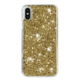 thumbnail image 3 of Allytechgroup Glitter Bling Case Compatible with Apple iPhone X/ iPhone XS for Girls Women, Slim Fit Soft TPU Back Cover Anti-Scratch Bumper Shockproof Phone Case for iPhone X/ iPhone XS, Gold, 3 of 5