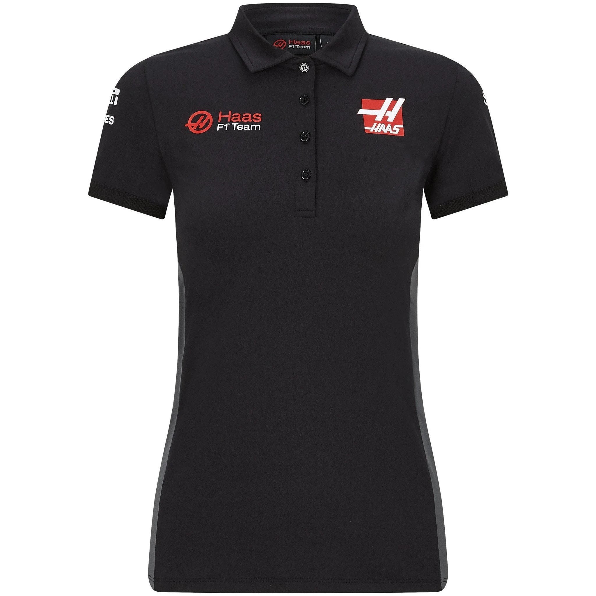 Haas F1 - Haas Racing F1 2020 Women's Team Polo Black - Walmart.com ...