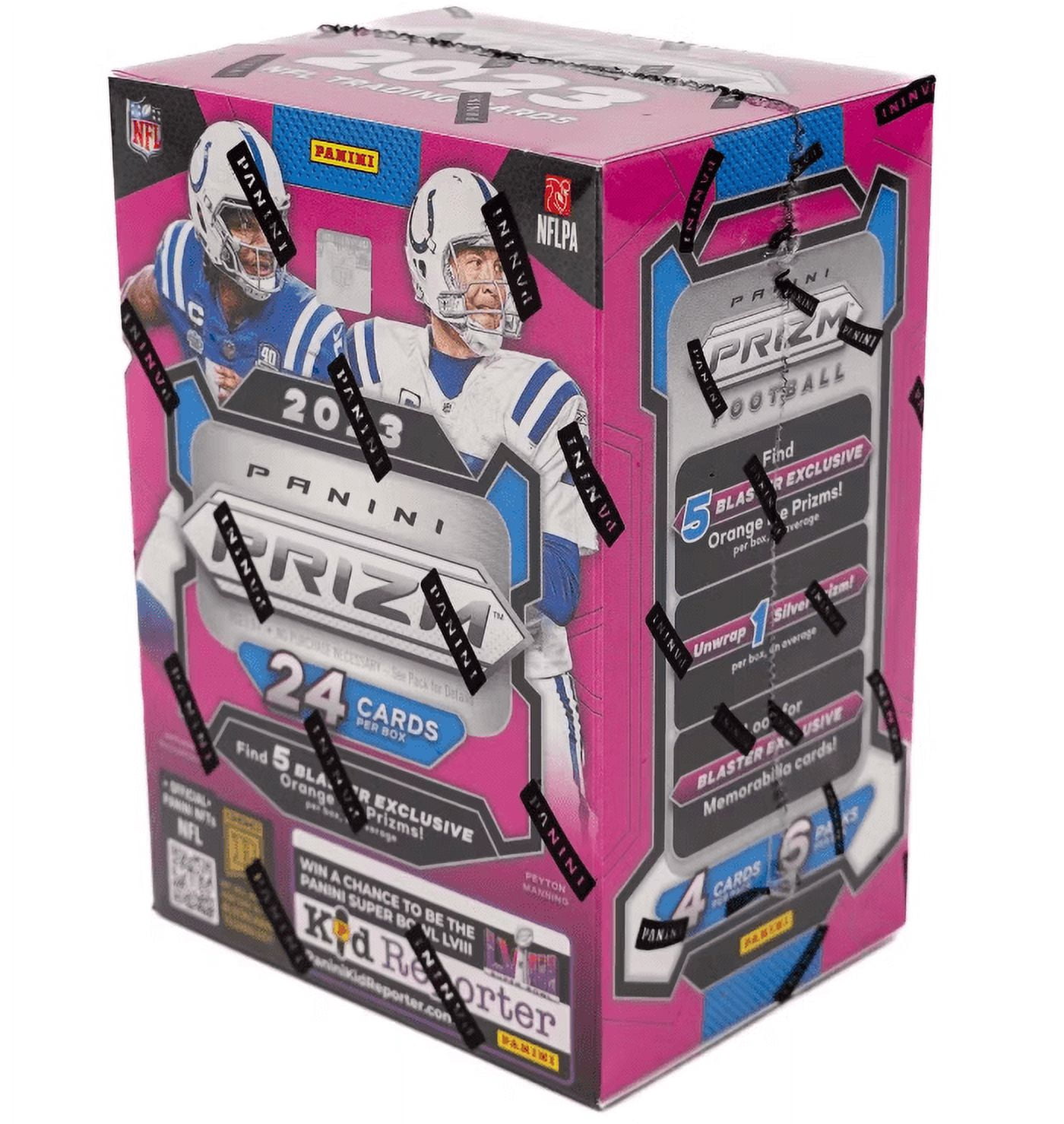 2023 Panini NFL Prizm Football Hobby Exclusive Blaster Box! (Orange Ice Prizms!)
