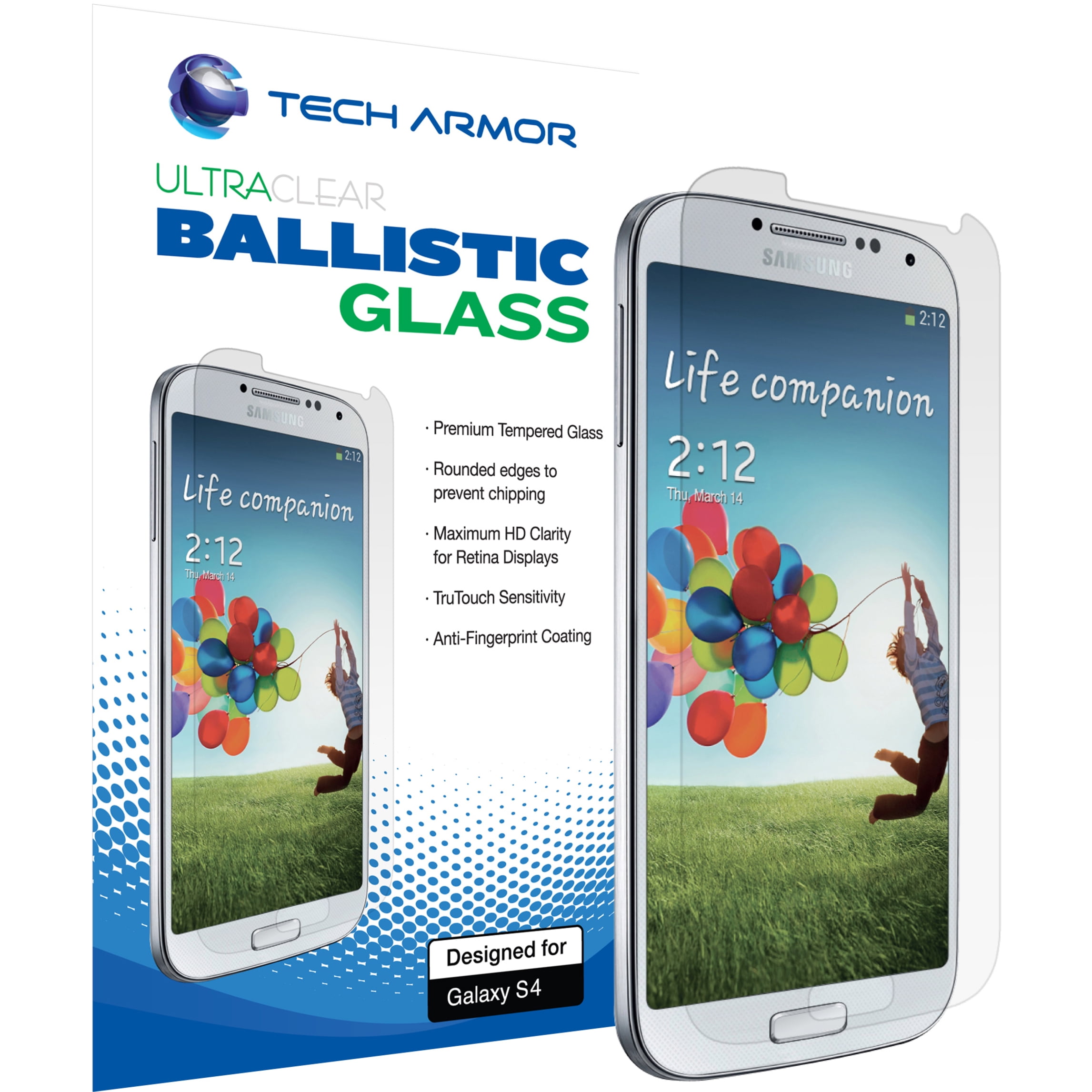 Tech Armor Ballistic Screen for Samsung Galaxy - Walmart.com