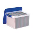 thumbnail image 2 of Bankers Box® Heavy Duty Letter/Legal Plastic File Box, 2 of 4