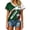 Green1, variant on Womens Mexico Soccer Tshirts Short Sleeve International Football T-Shirts for Women Casual V Neck Mexico Flag Graphic Breathable Athletic Tops