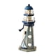thumbnail image 2 of Adorno de faro de madera con temática de playa, figura decorativa creativa de faro Velero, 2 of 9