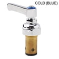 thumbnail image 2 of MYG for T&S Brass 002713-40 Spindle Assembly Lever Handle, Replacement Part for Faucets, Smooth Operation, Easy Installation, for Durable Brass Construction, Blue (Cold), 2 of 10