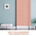 thumbnail image 2 of OFFIGAM Rose Fringe Curtain Set Farmhouse Window Treatment Drapes 1 Set for Living Room Bedroom, 2 of 8