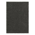 thumbnail image 3 of Unique Loom Solid Shag Collection Area Rug (2' x 3' 1" Rectangle Graphite Gray), 3 of 7