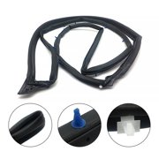 JJMY Front Left Side Door Weatherstrip Rubber Seal Trim For Toyota Corolla 2007-2011