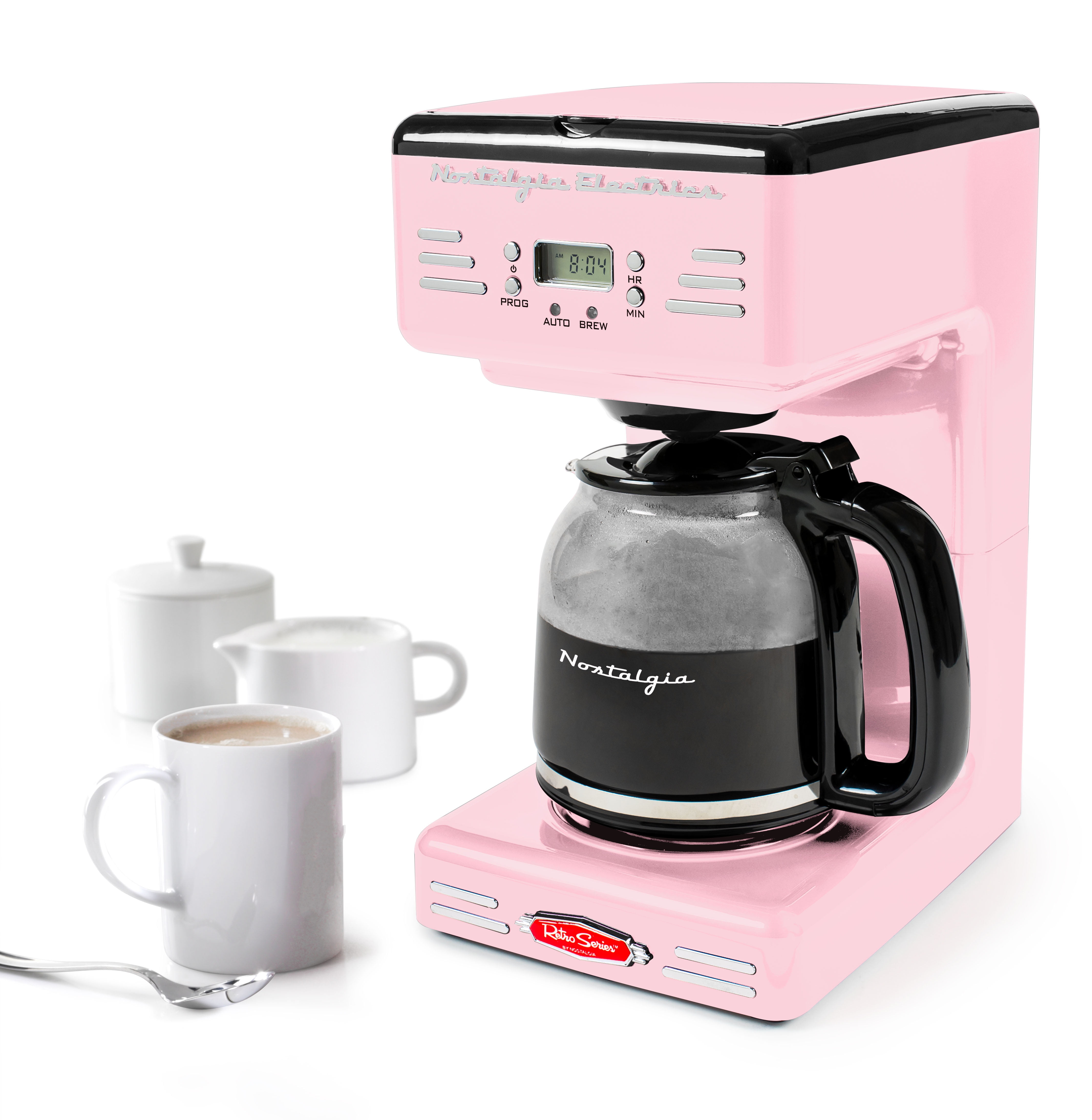 Smeg Pink Drip Coffee Maker + Reviews