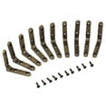 thumbnail image 1 of Bgsha 10PCS 90° Support Hinge Fan Wooden Box Hardware Accessories Iron Hinge, 1 of 9