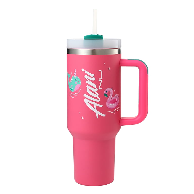 Alani Nu 40oz Travel Tumbler - Pink for Breakroom Beverages